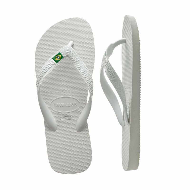 SANDALIA BRASIL LIGHT BRANCO 37/38 - HAVAIANAS