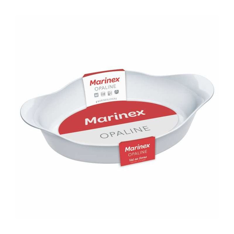 ASSADEIRA OPALINE OVAL 1,85 LT (COD PR 66591701739325) - MARINEX