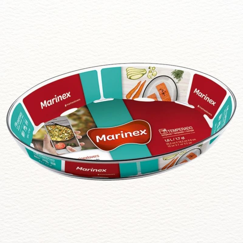 ASSADEIRA OVAL 1,6 LT (COD PR GD16343410N) - MARINEX