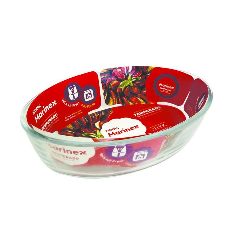 ASSADEIRA OVAL 1 LT (COD PR 6A041021200001N) - MARINEX