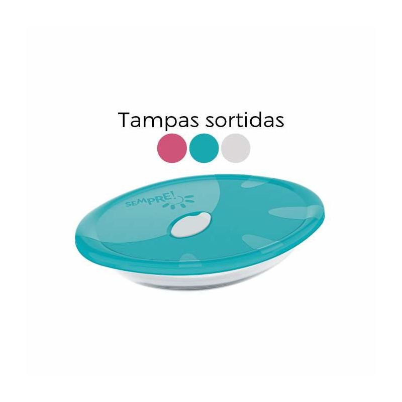 ASSADEIRA OVAL C/T PLASTICA 1,6 LT (COD PR 63140200829169) - SEMPRE