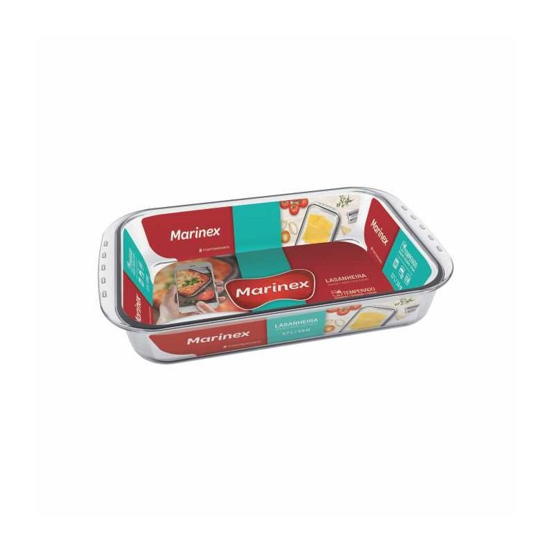 ASSADEIRA RETANGULAR FUNDA LASANHEIRA 3,7 LT (COD PR 65370200928634) - MARINEX