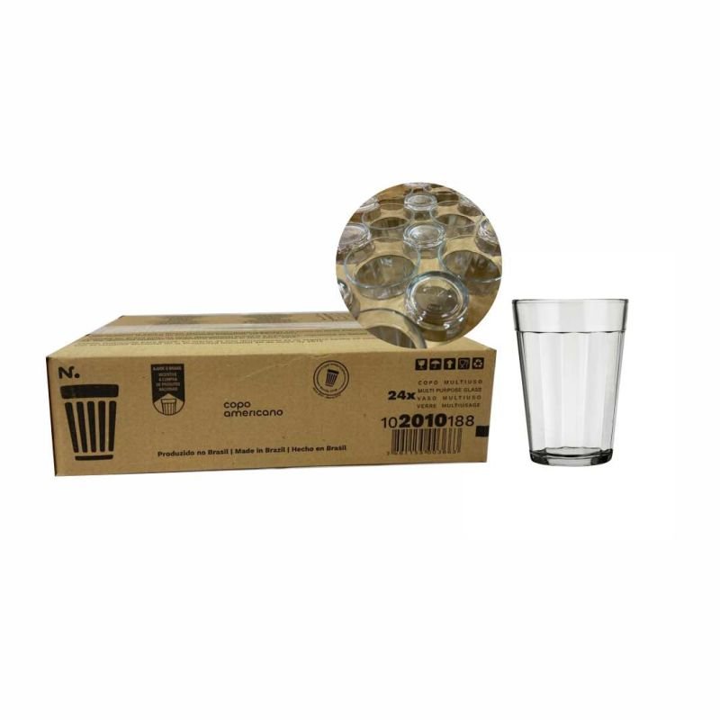 COPO MULTIUSO AMERICANO 190 ML CAIXA/24 (COD PR 102010188) - COPO AMERICANO