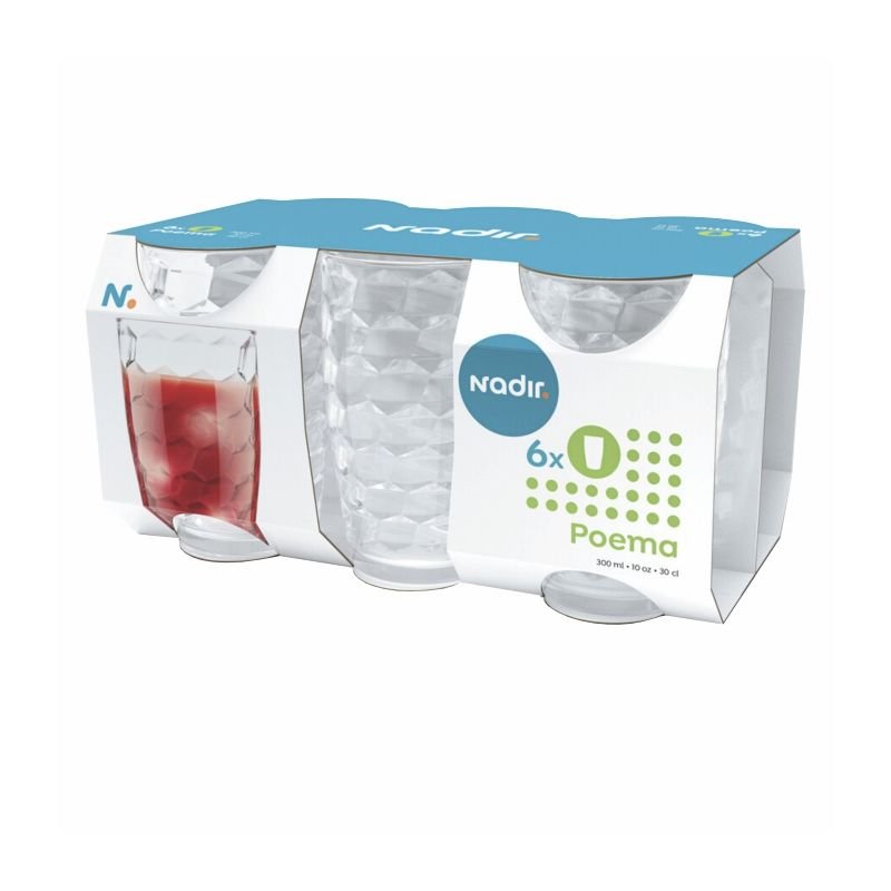 COPO POEMA LONG DRINK 300 ML LUVA C/6 (COD PR 77720201369651) - NADIR