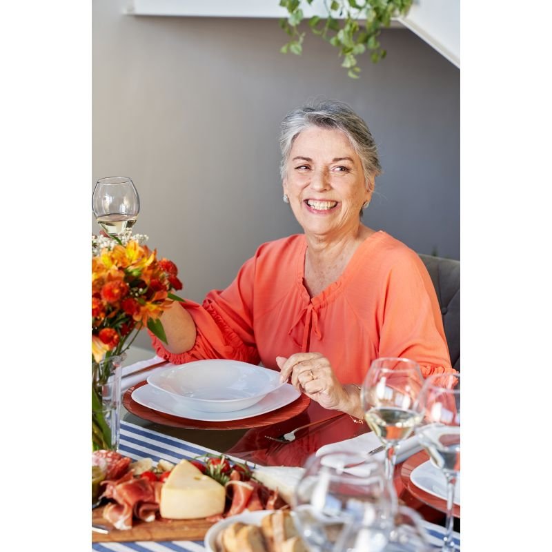 PRATO PLAZA FUNDO OPALINE 22 CM (COD PR 58460200923833) - NADIR/DURALEX