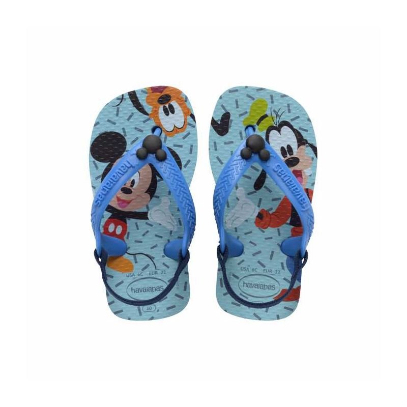 SANDALIA BABY DISNEY CLASSICS AZUL/AZUL BRILHANTE 19/19 CL25/26 - HAVAIANAS