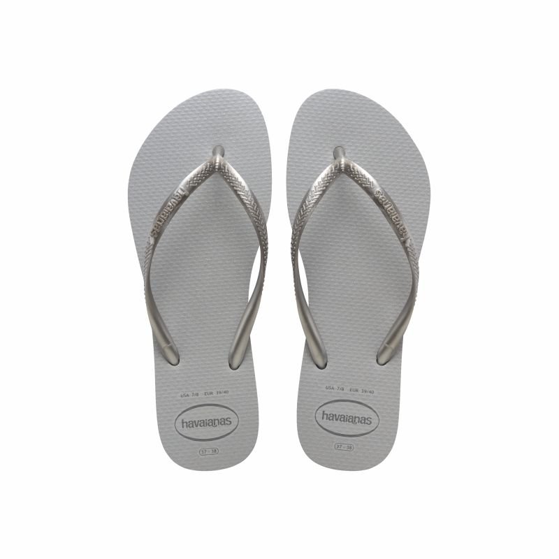 SANDALIA SLIM GLOSS CINZA/CINZA GELO 39/40 CL25/26 - HAVAIANAS