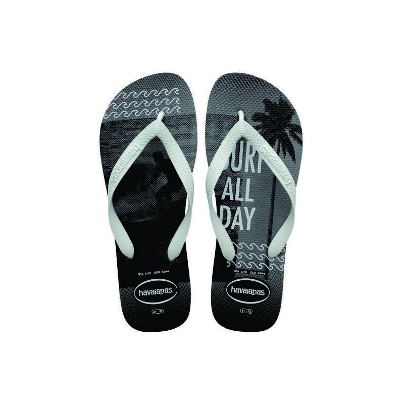 SANDALIA TOP ATHLETIC CINZA ACO/PRETO/BRANCO 39/40 CL25/26 - HAVAIANAS