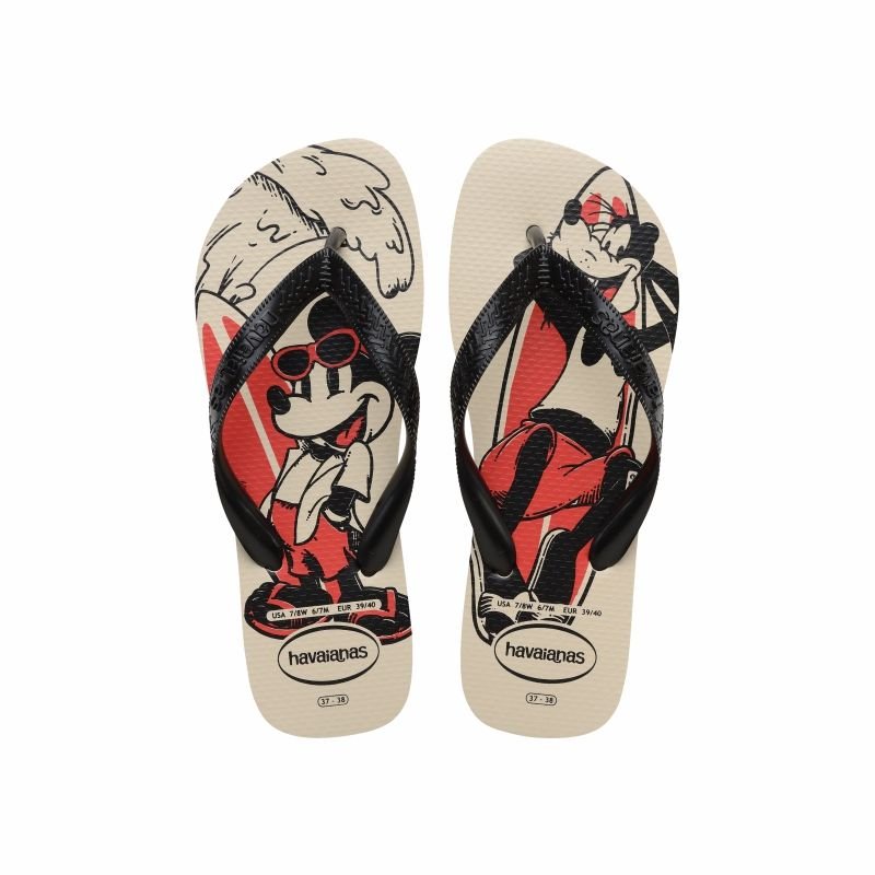 SANDALIA TOP DISNEY BEGE PALHA 31/32 CL25/26 - HAVAIANAS