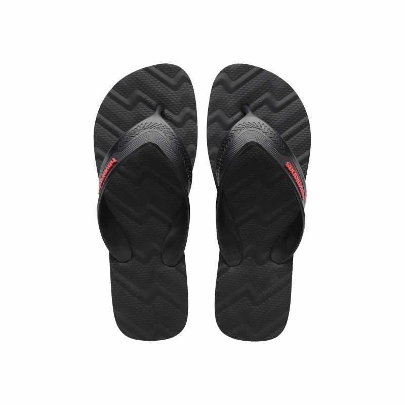 SANDALIA TRACK WAVES PRETO 45/46 CL25/26 - HAVAIANAS