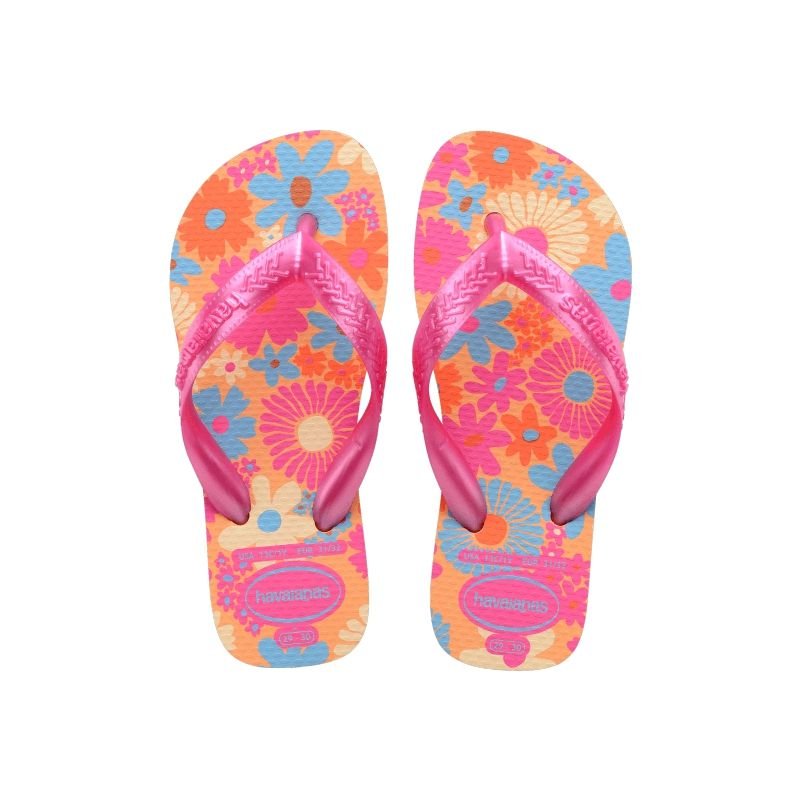 SANDALIA KIDS FLORES PESSEGO 23/24 CL24/25 - HAVAIANAS
