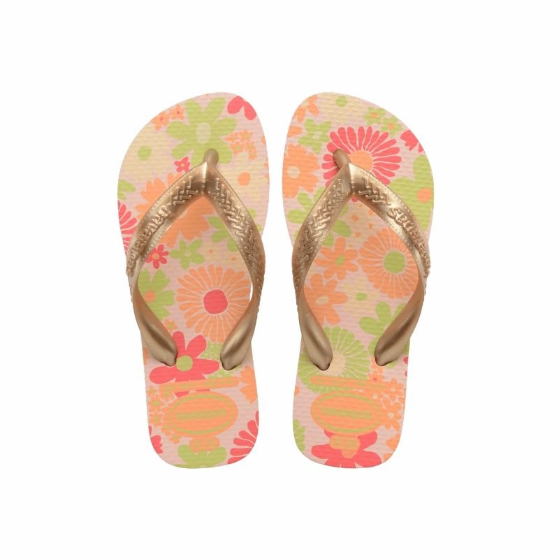 SANDALIA KIDS FLORES ROSA BALLET 25/26 CL24/25 - HAVAIANAS