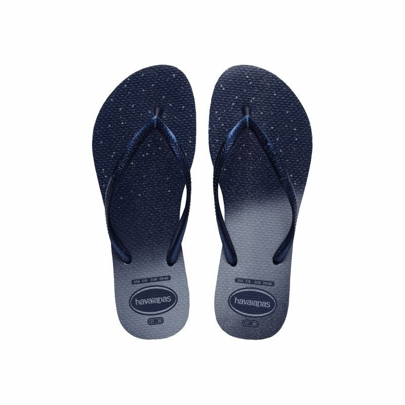 SANDALIA SLIM GLOSS MARINHO/MARINHO 41/42 CL23/24 - HAVAIANAS