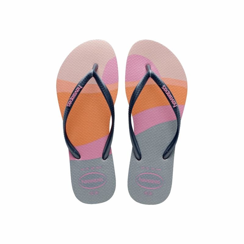 SANDALIA SLIM PALETTE GLOW ROSA PEONIA 33/34 CL23/24 - HAVAIANAS