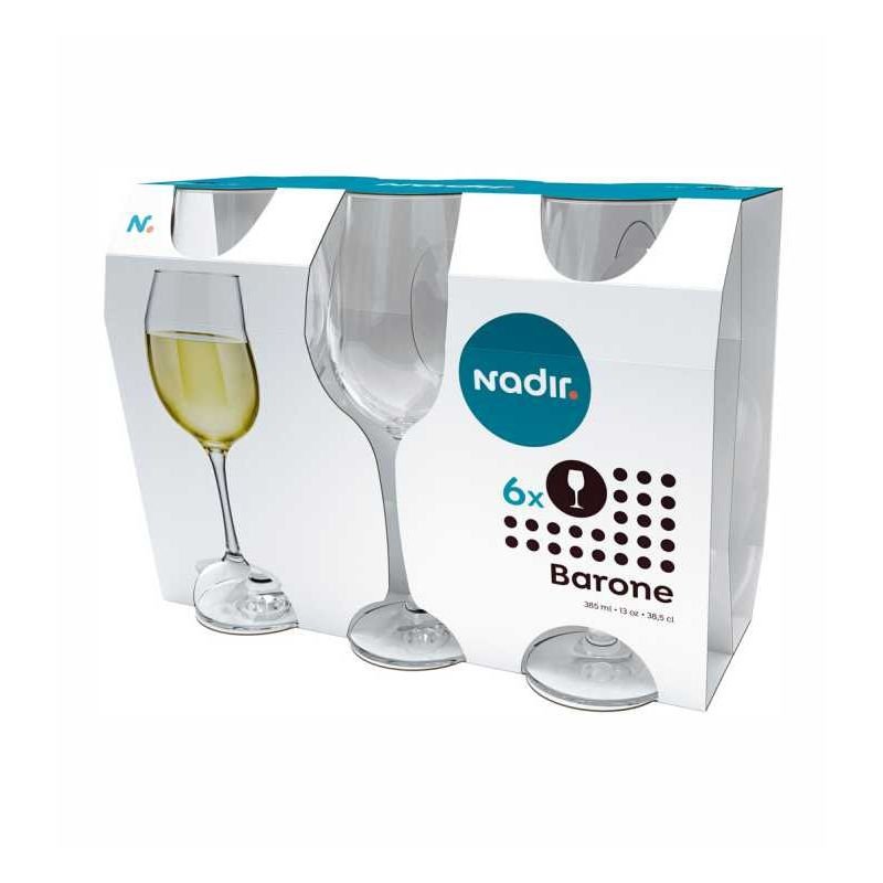 TACA BARONE VINHO 385 ML LUVA C/6 (COD PR 71560200943543) - NADIR